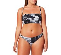 Arena Women's Bikini Set Swimsuit Team Stripe, Black Multi, D38