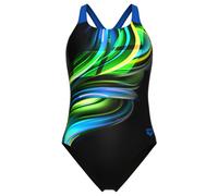Arena - Women's Bloom Swimsuit Swim Pro Back LB - Swimsuit size 8, black