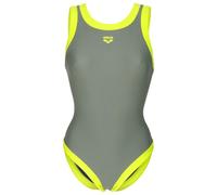 Arena - Women's Bold Lines Swimsuit - Swimsuit size 8, olive