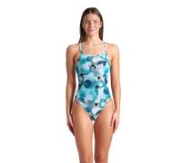 Arena Womens Camouflage Challenge Back Swimsuit Blue
