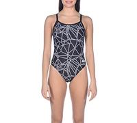 ARENA Women's Carbonics Pro Challenge Back One Piece Swimsuit Black