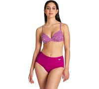 ARENA Women's Clara Swimsuit Swimming Costume, Grape Violet Multi, 36