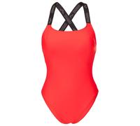 Arena - Women's Elastic Solid Swimsuit - Swimsuit size XL, red