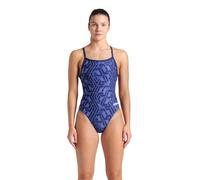 Arena Womens Escape Challenge Back Swimsuit Blue