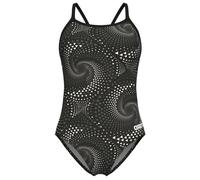Arena - Women's Fireflow Swimsuit Lightdrop Back - Swimsuit size 18, grey/black