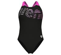 Arena - Women's Flowing Swimsuit V Back - Swimsuit size 10, black