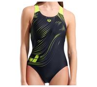 Arena - Women's Foliage Swimsuit V Back Lb - Swimsuit size 14, multi