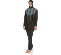 Arena Women's Full Body Swimsuit with Integrated ANBAR Cover Up, Black, XS