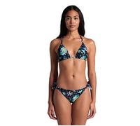 Arena Women's Fun Planet Bikini Triangle Black Multi size XS | Bikinis Outlet | Women | Black XS