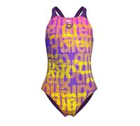 ARENA Women's Girl's Multi Colours Swimsuit V Back One Piece (Pack of 1)