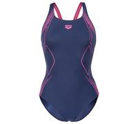 Arena - Women's Graphic Swimsuit Swim Pro Back - Swimsuit size 12, blue