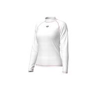 Arena Women's Rash Vest L/S Graphic Top, White, S