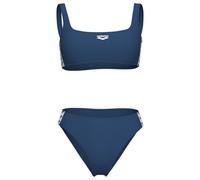 Arena - Women's Icons Bralette Solid Two Pieces - Bikini size 8, blue
