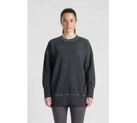 Arena Women's Icons Oversize Crew Delave Black White size S | Sweaters Outlet | Women | Black S