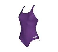 Arena Women's Madison Swim Pro Back MaxLife One Piece Athletic Training Swimsuit, Plum, 34