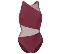 Arena - Women's Mesh Angle Swimsuit Vent Back B - Swimsuit size 18, red