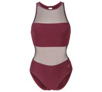 Arena - Women's Mesh Panels Swimsuit Vent Back - Swimsuit size 6, red