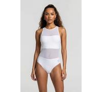 Arena Women's Mesh Swimsuit Vent Back Gr White size 36 | Bodies Outlet | Women | White 36