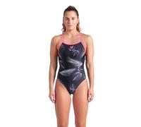 ARENA Women's Performance Frozen Leaves Lightdrop Back Athletic One Piece Swimsuit