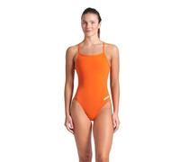 ARENA Women's Performance Solid Challenge Swimsuit One Piece, Team Orange, 26