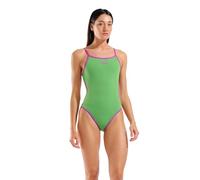 Arena Womens Performance Solid Reversible Challenge Back Swimsuit Open Back Pro Training Suit