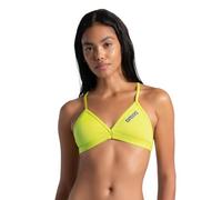 Arena Women's Performance Solid Team Bikini Top, Soft Green, 28