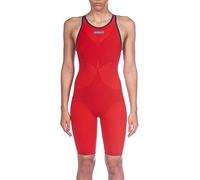 Arena Women's Powerskin Carbon Air² Open Back Racing Swimsuit One Piece, Red, 26
