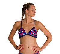 Arena Women's Print Sport Bikini Tie Back MaxLife Swimsuit Bathing Suit Top and Bottom for Swimming