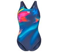Arena - Women's Print Swimsuit Control Pro Low LB - Swimsuit size 8, blue