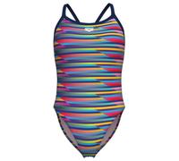 Arena - Women's Racing Stripe Swimsuit X-Criss Cross - Swimsuit size 32, multi