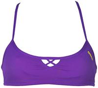 ARENA Women's Rulebreaker Be Bandeau Bikini Athletic Sport Swim Top