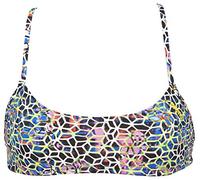 Arena Women's Rulebreaker Play Bandeau Bikini Athletic Sport Swim Top