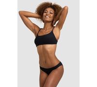 Arena Women's Solid Bikini Bandeau Tie Back Swimsuit, Black, DE36 UK/USA32