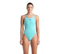 Arena Womens Solid Tech Back Swimsuit Blue
