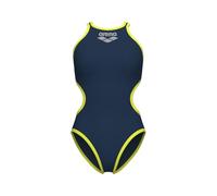 ARENA Women's Standard One Big Logo Swimsuit, Navy/Soft Green