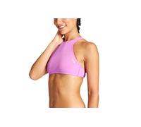 ARENA Women's Standard Rulebreaker Think Crop Bikini Athletic Sport Swim Top, Reflexion, S