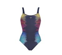 ARENA Women's Swimsuit 1P Nori Wing Back One Tracksuit, blue/navy D-36, EU-3
