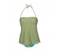 Arena Women's Swimsuit Allover Tankini Swimsuit Olive Multi DE 36