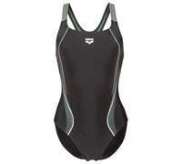 Arena - Women's Swimsuit Control Pro Back B - Swimsuit size 16, grey/black