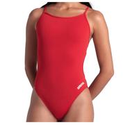 Arena - Women's Swimsuit Lace Back Solid - Swimsuit size 10, red