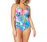 Arena women's swimsuit reversible twist back, swimsuit pink Flambe' Multi D 36