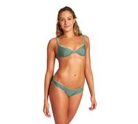 Arena Women's Swimsuit Solid Wire Two Pieces, Green, DE36 UK/USA32