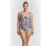 Arena Women's Swimsuit Swim Pro Back Allover P Black Multi size 2X | Bodies Outlet | Women | Black 2X