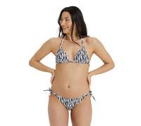 Arena Women's Swimsuit Swimming Costume Printed Triangle, Black/White, DE36 U...