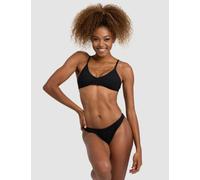 Arena Women's Swimsuit Swimming Costume Solid Bikini Triangle, Black, DE36 UK...