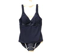 ARENA Women's Swimsuit Swimming Set Manuela Tankini Swimsuit Navy D36