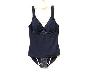 ARENA Women's Swimsuit Swimming Set Manuela Tankini Swimsuit Navy D36