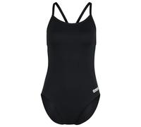 Arena Womens TEAM SWIMSUIT CHALLENGE SOLID, Black-white, 30 EU