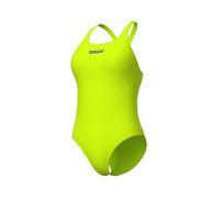 Arena Womens Team Swimsuit Swim Pro Solid One Piece, Artic Lime-Future Dusk, 34 EU