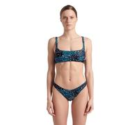 Arena Womens Water Print Bikini Bralette Two Pieces, Animalier, M EU